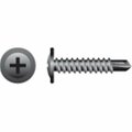 Strong-Point 8-18 x 0.75 in. Phillips Modified Truss R-W Head Screws Black Oxide Coated, 8PK M83B